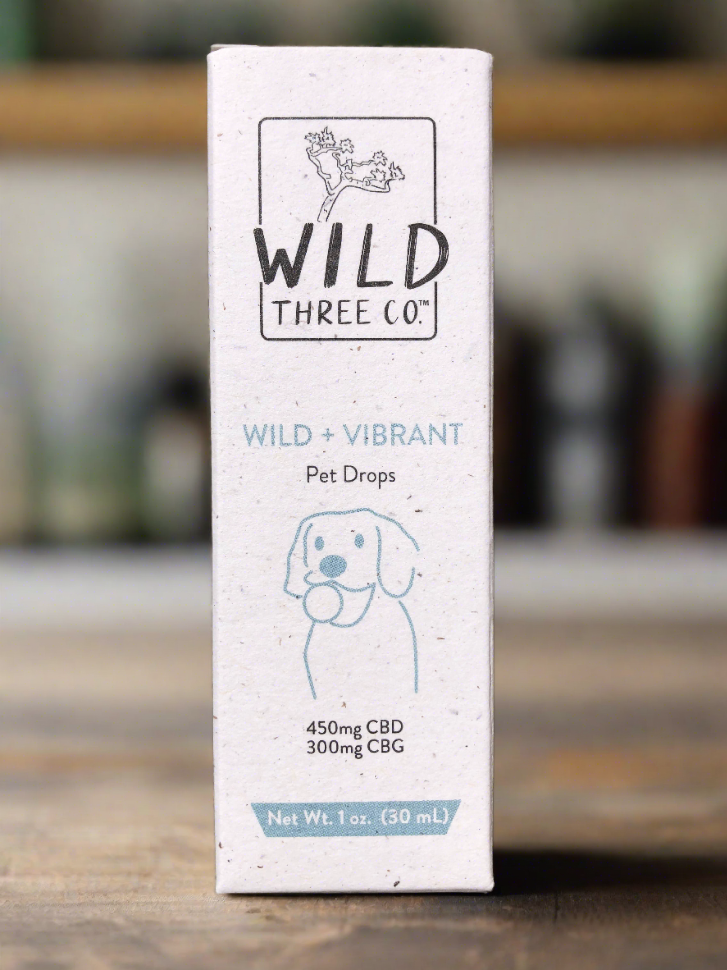 Organic WILD + VIBRANT Pet Drops (CBD+CBG)