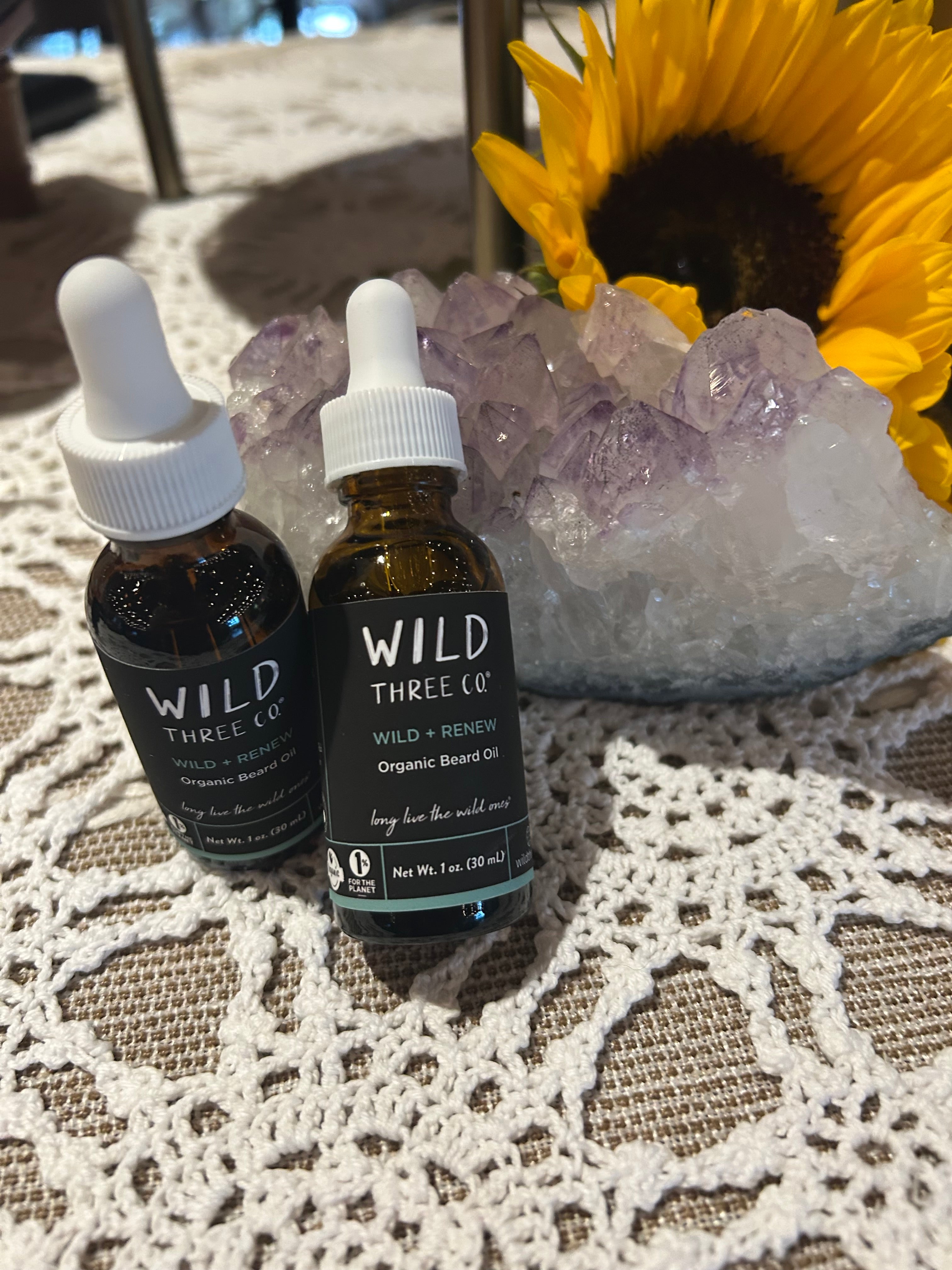 WILD + RENEW Organic Beard Oil