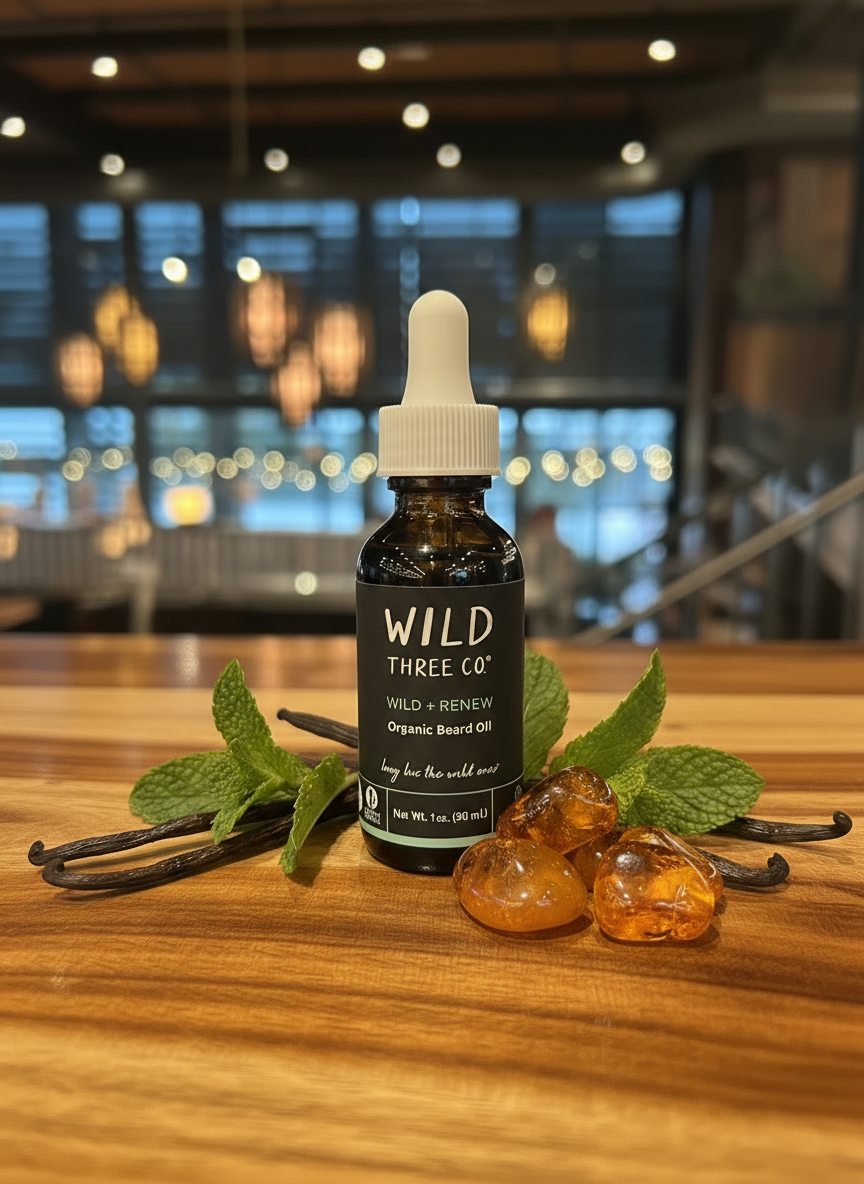 WILD + RENEW Organic Beard Oil