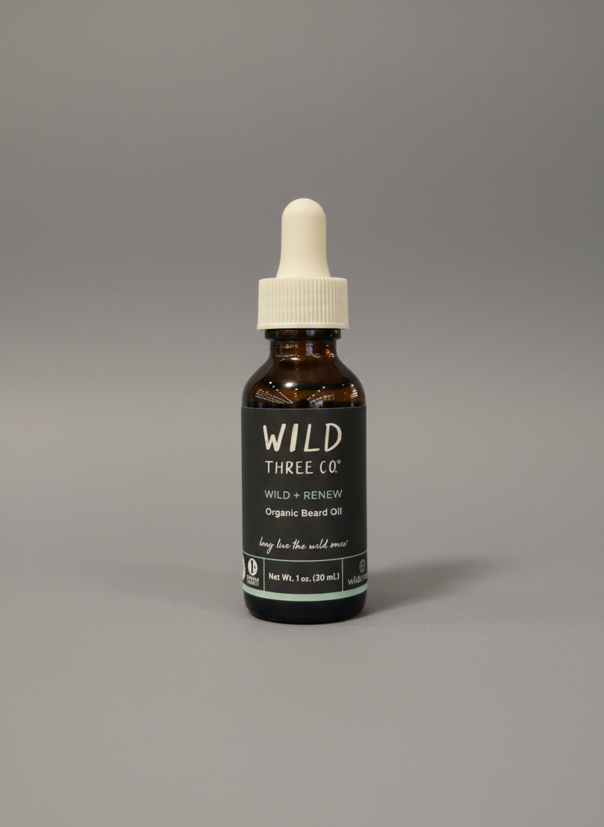WILD + RENEW Organic Beard Oil