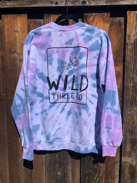 WILD + VIOLET Hand-Dyed Sweatshirt